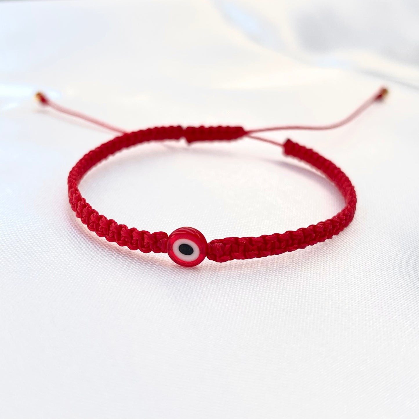 Evil Eye Thin Rope Bracelet