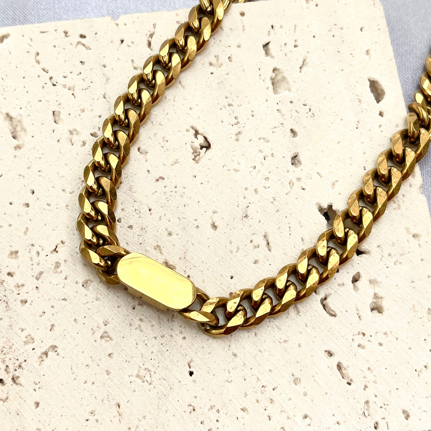 Gold Bar Necklace